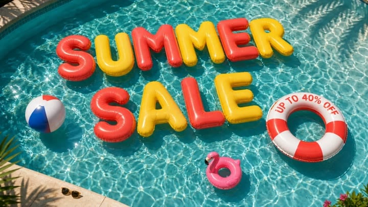 Summer Sale — up to 40% off top models