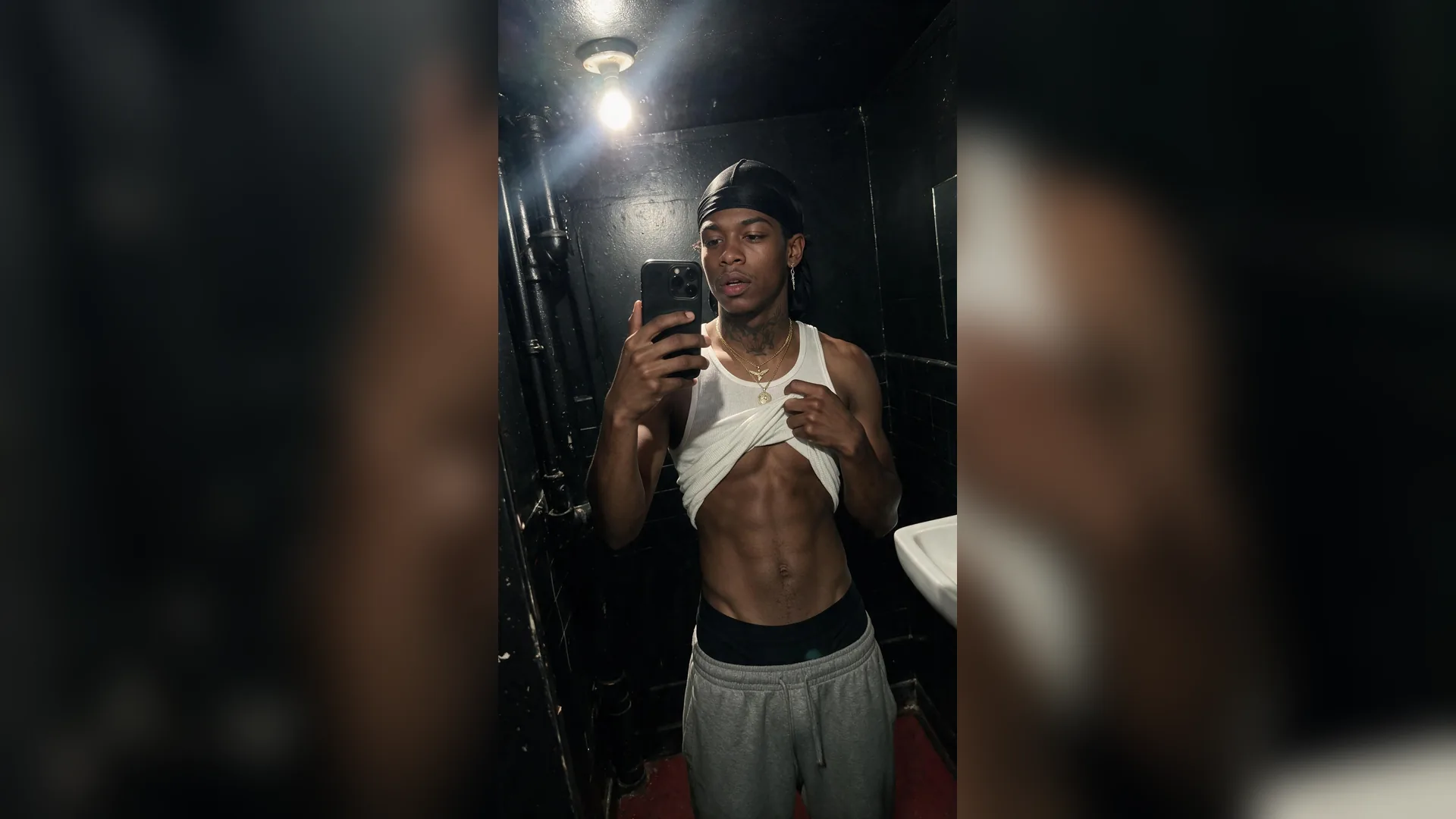 Describe the shoulder and hip lines