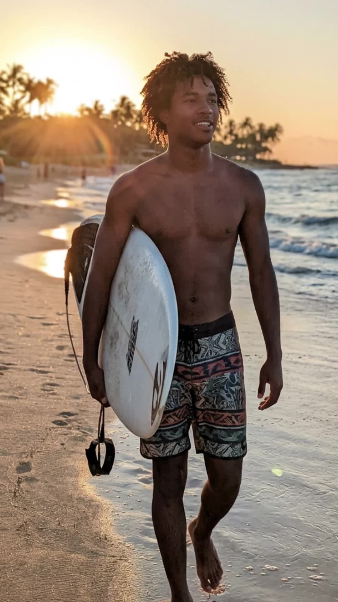 Sunset Surf Walk