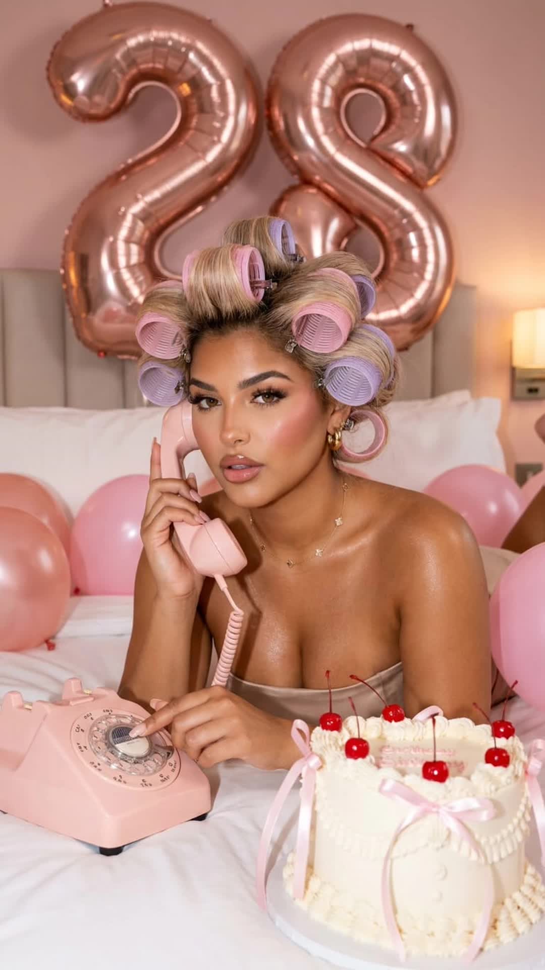 Bed Birthday Phone