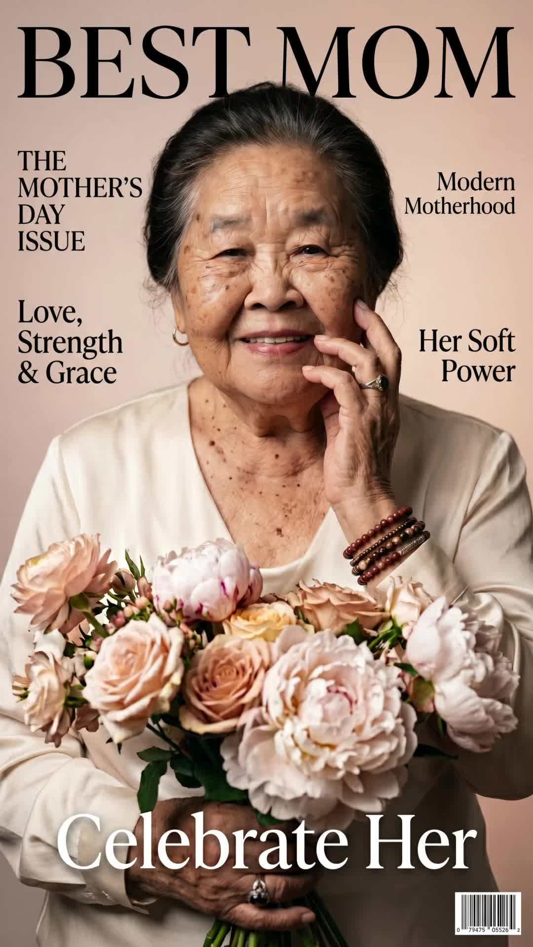 Cream Bouquet Cover