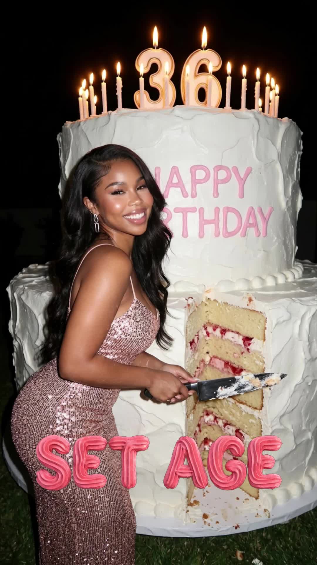 Giant Cake Cut