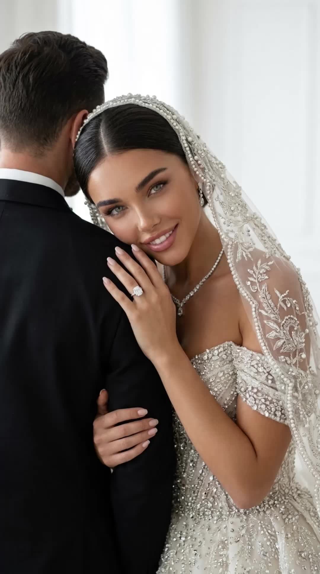 Veil Shoulder Close