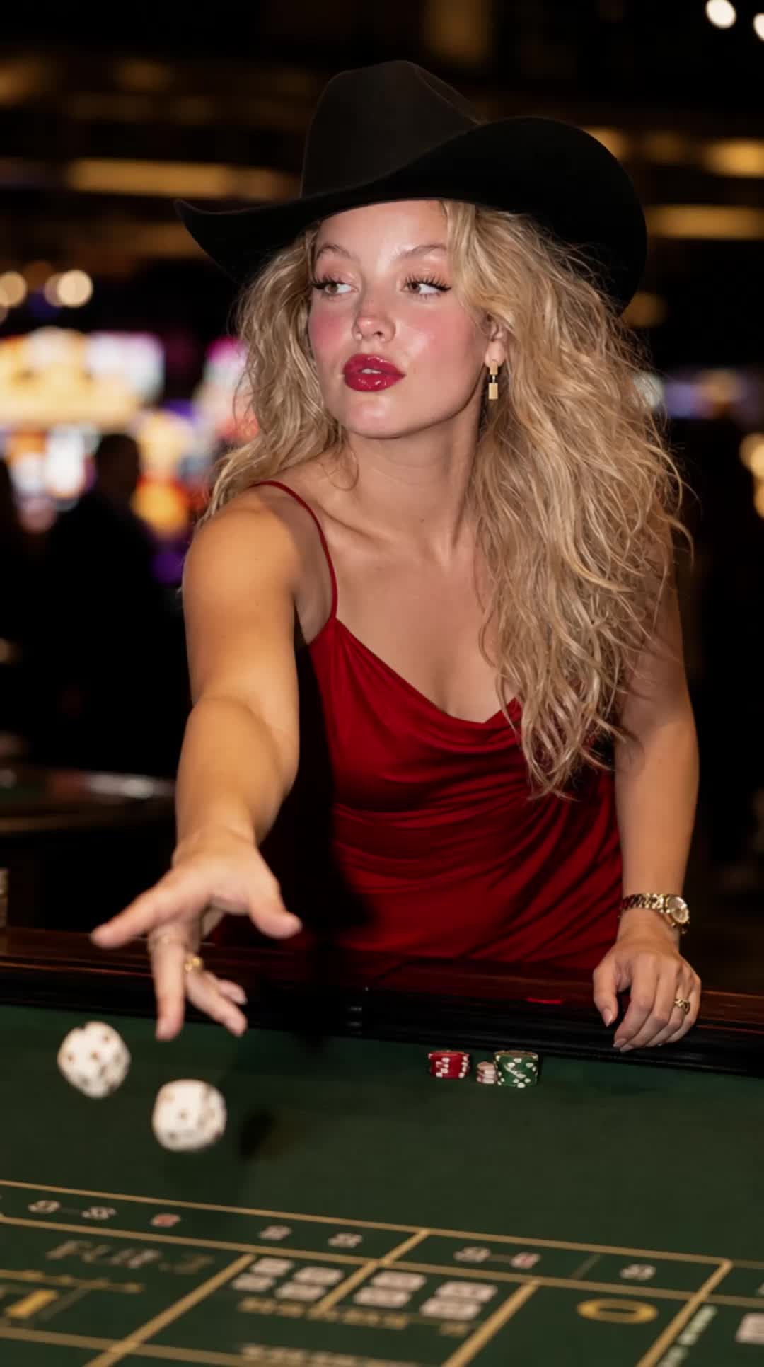 Craps Table Flash