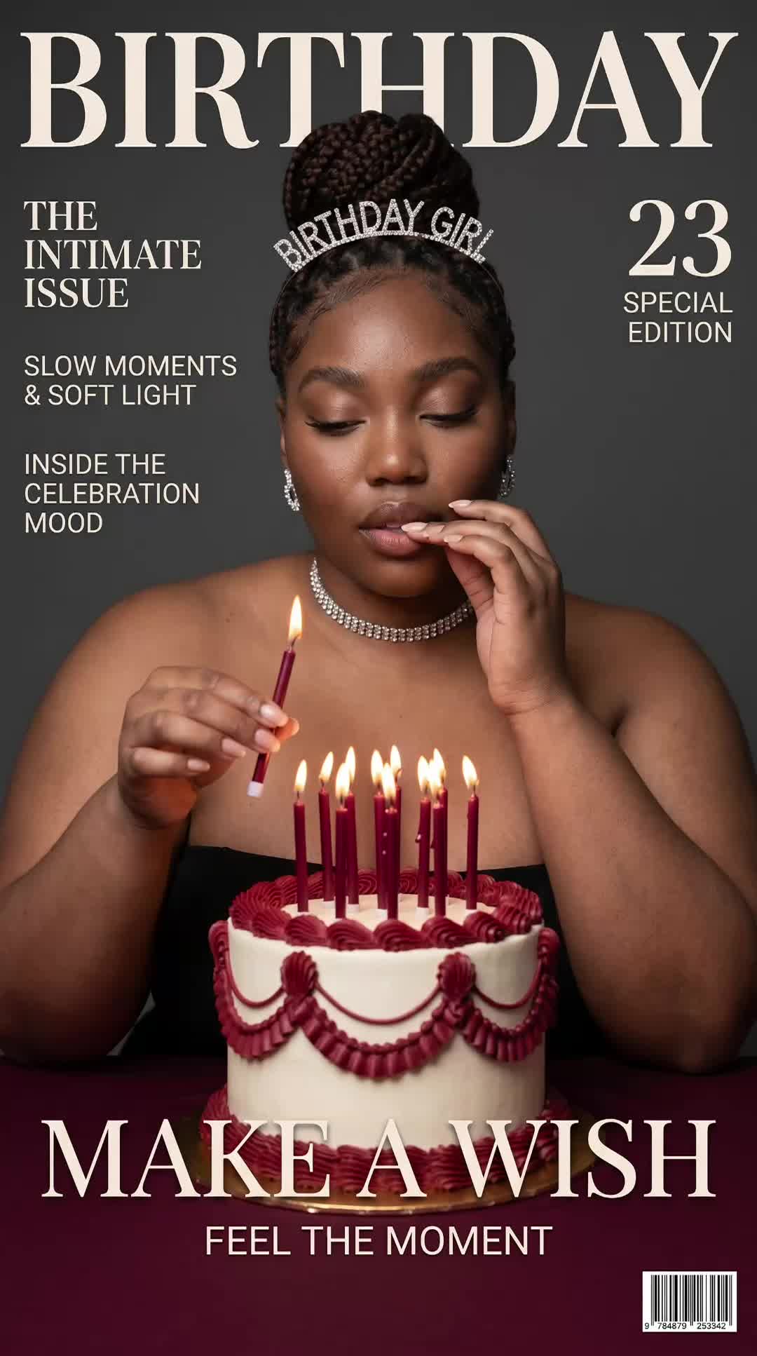 Intimate Birthday Cake