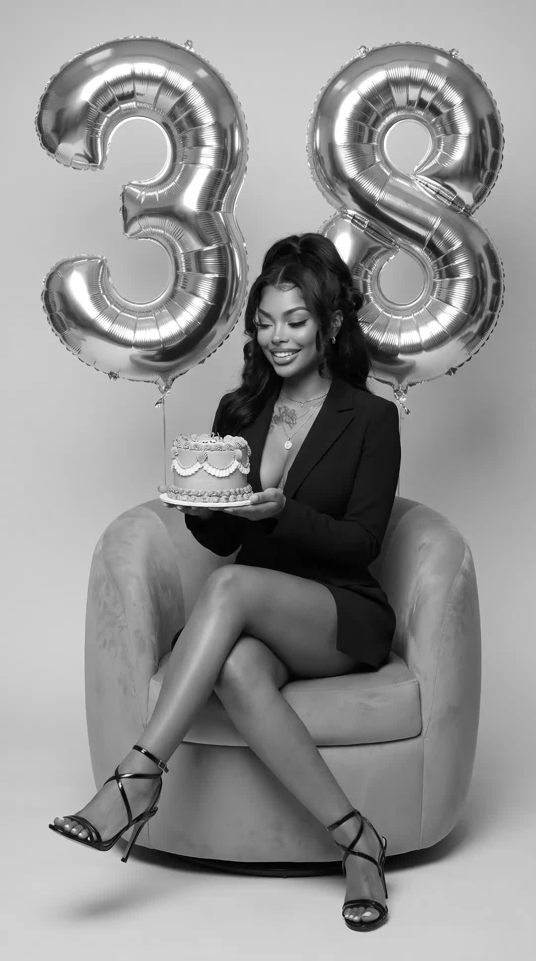 Chair Cake Balloons