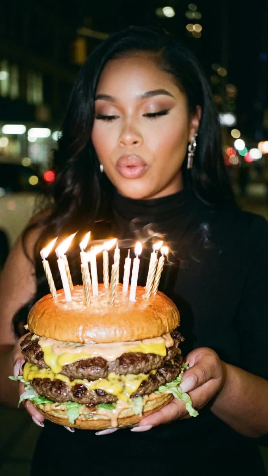 Ten-Candle Burger