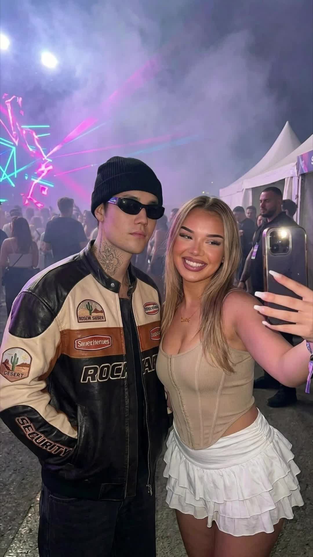 Festival Pair Selfie