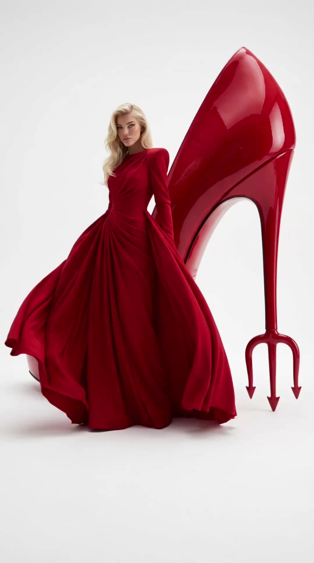 Red Heel Trident