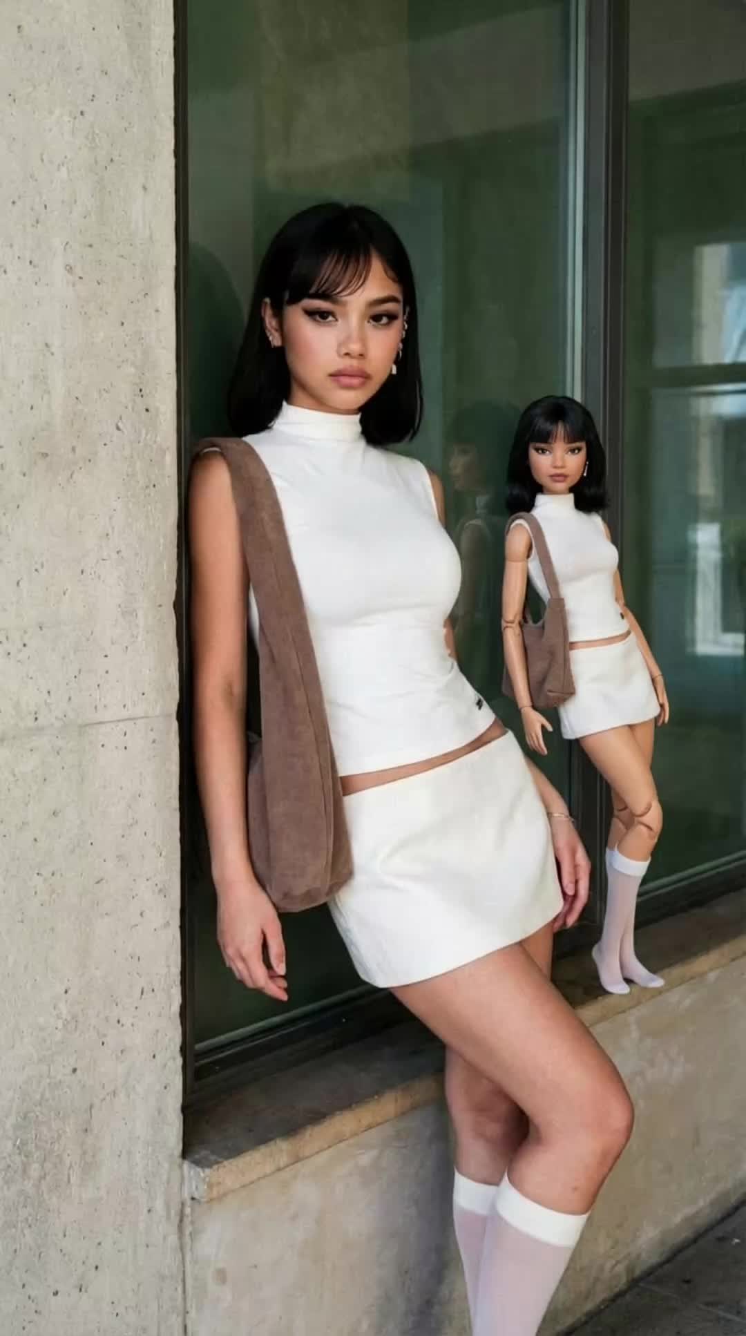 Window Twin Doll