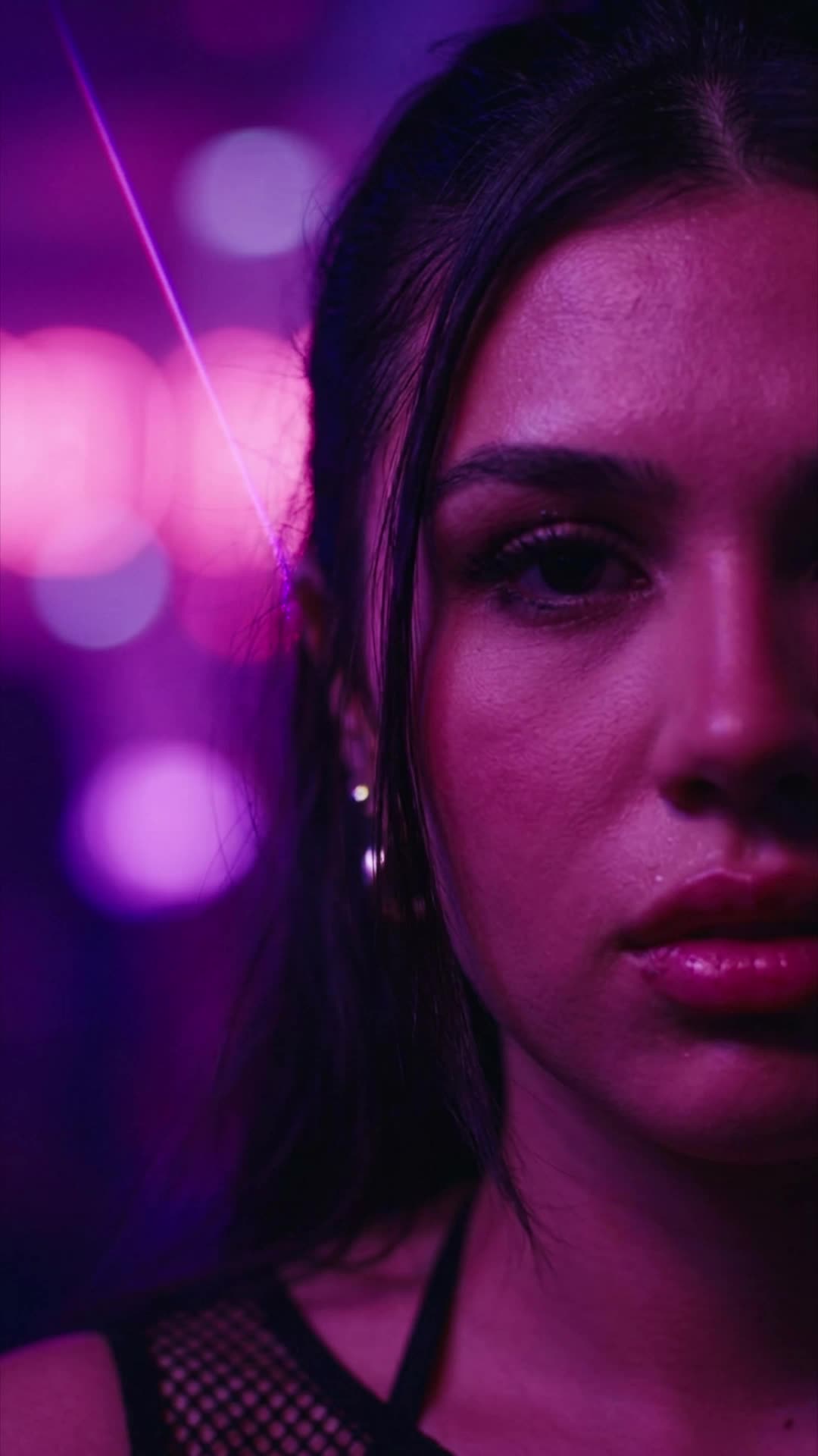 Magenta Club Crop