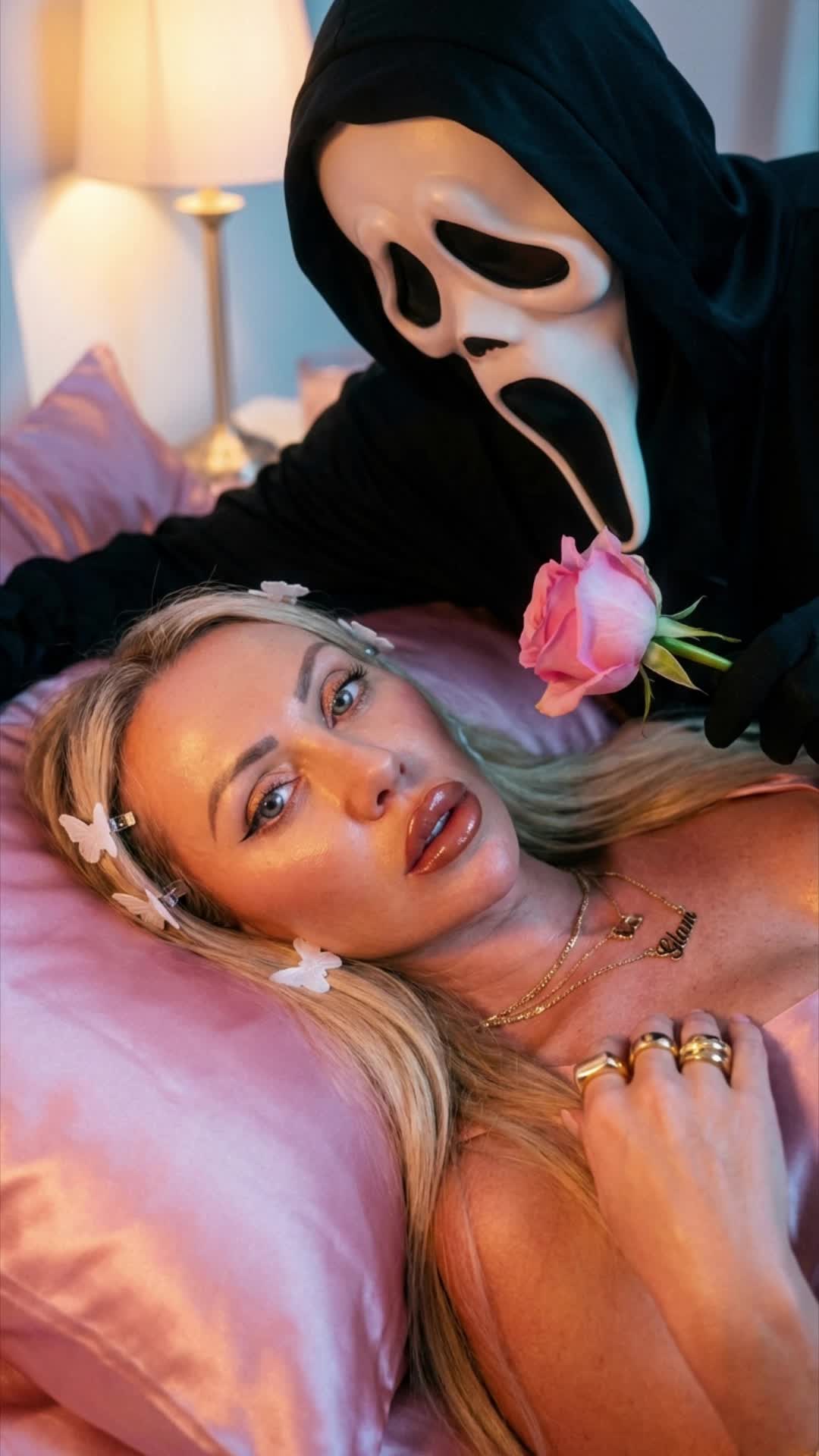 White Mask Rose