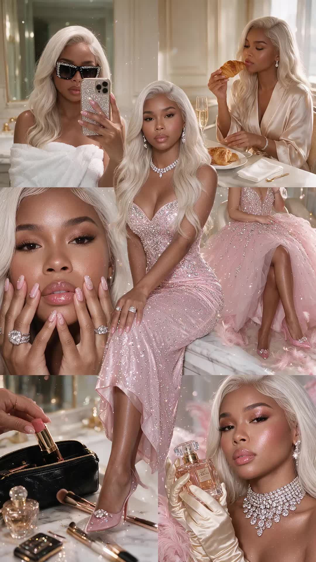 Glitter Collage