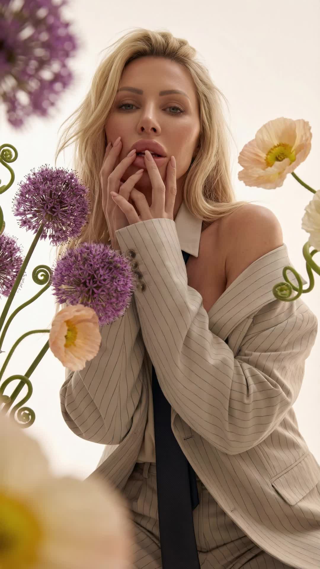 Allium Pinstripe