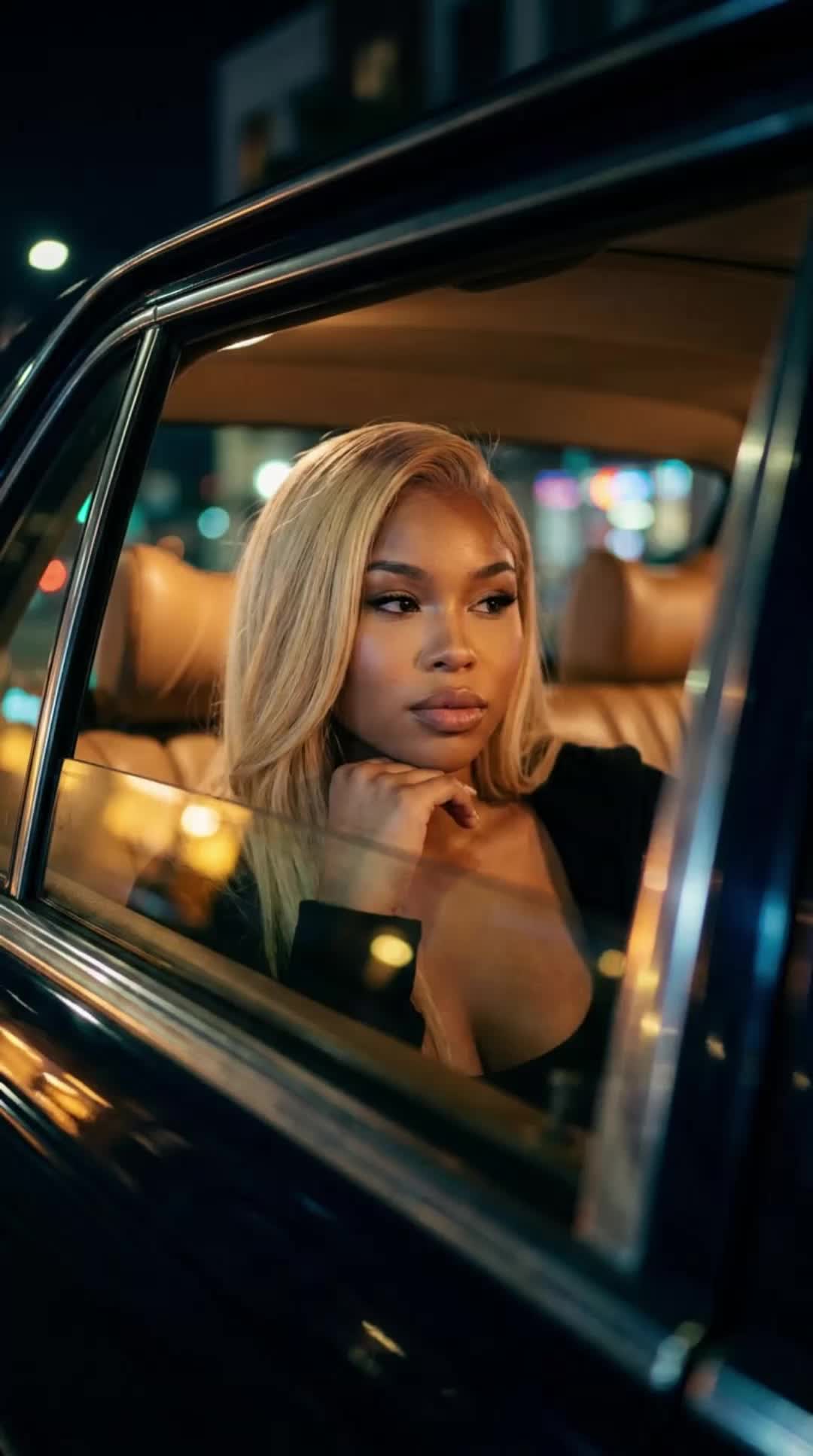 Night Car Window