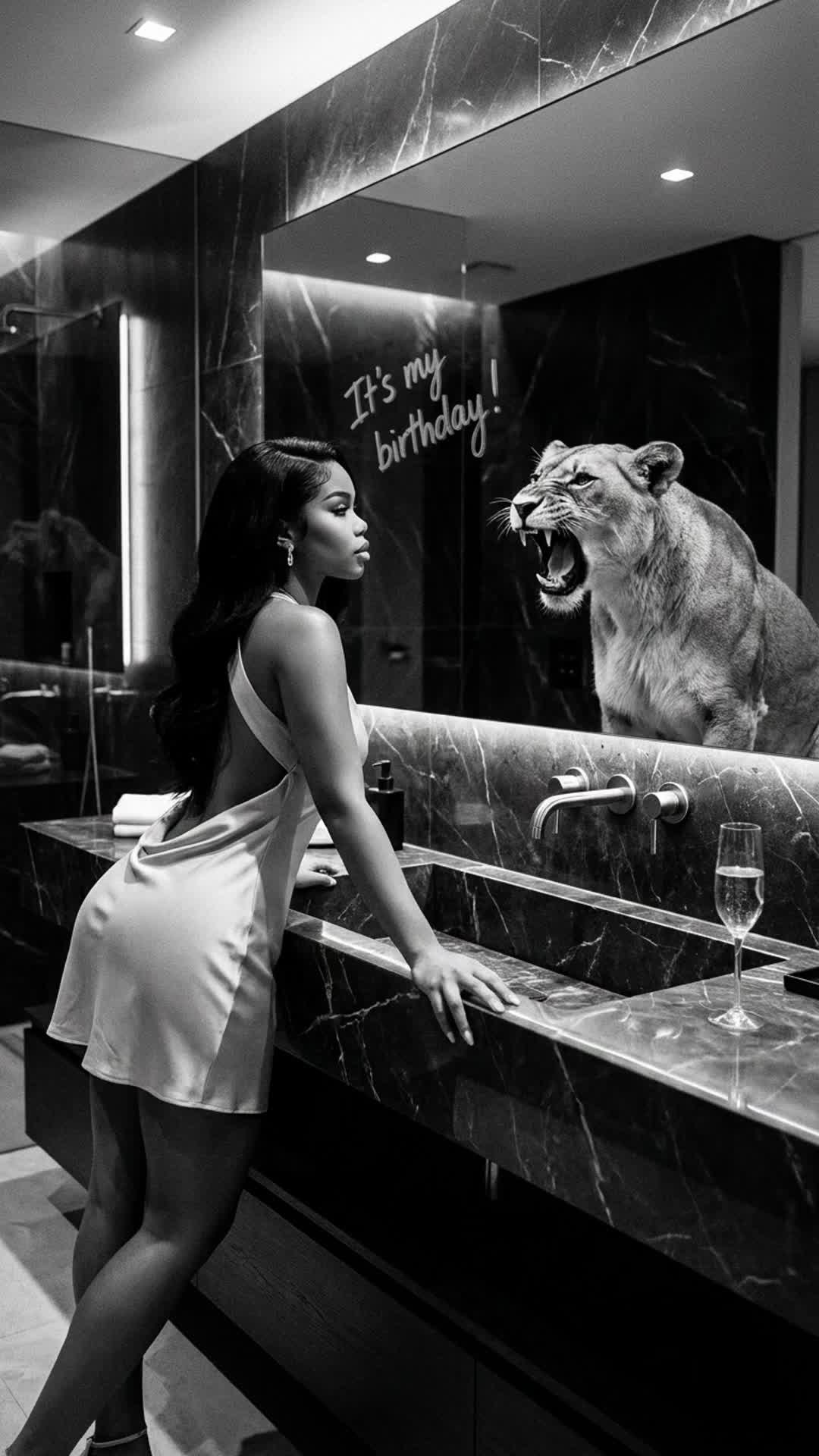 Mirror Lion