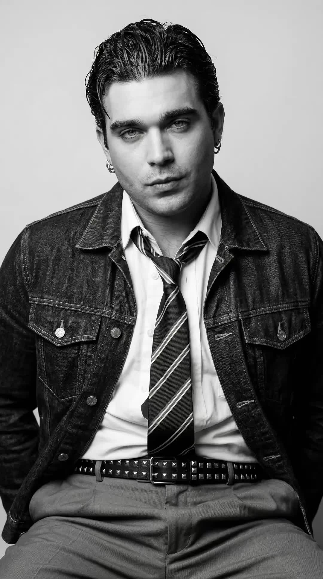 Denim Jacket Tie