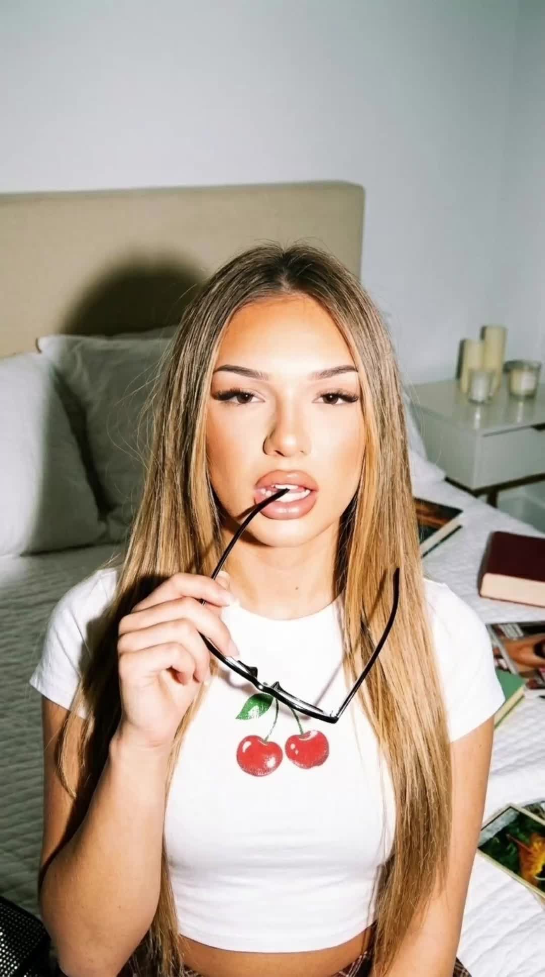 Cherry Tee Glasses