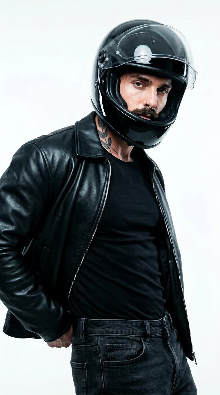 White Studio Helmet
