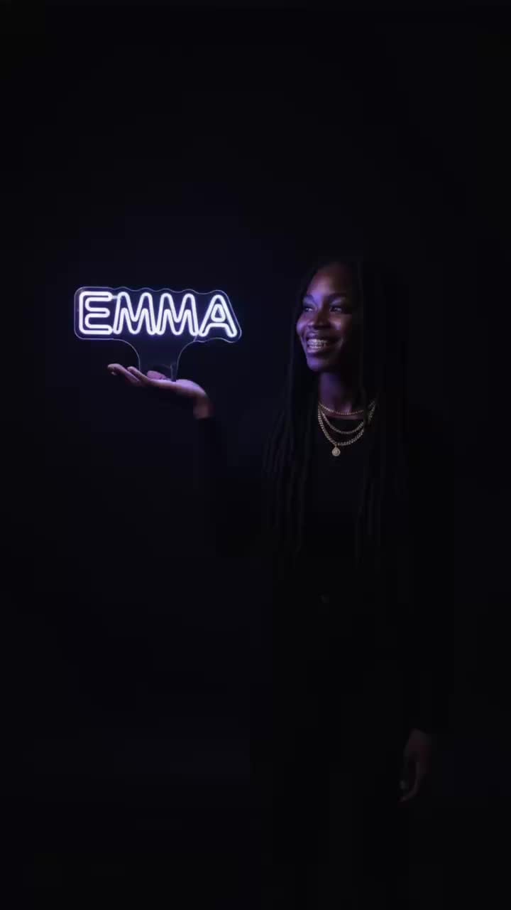 Neon Name Sign