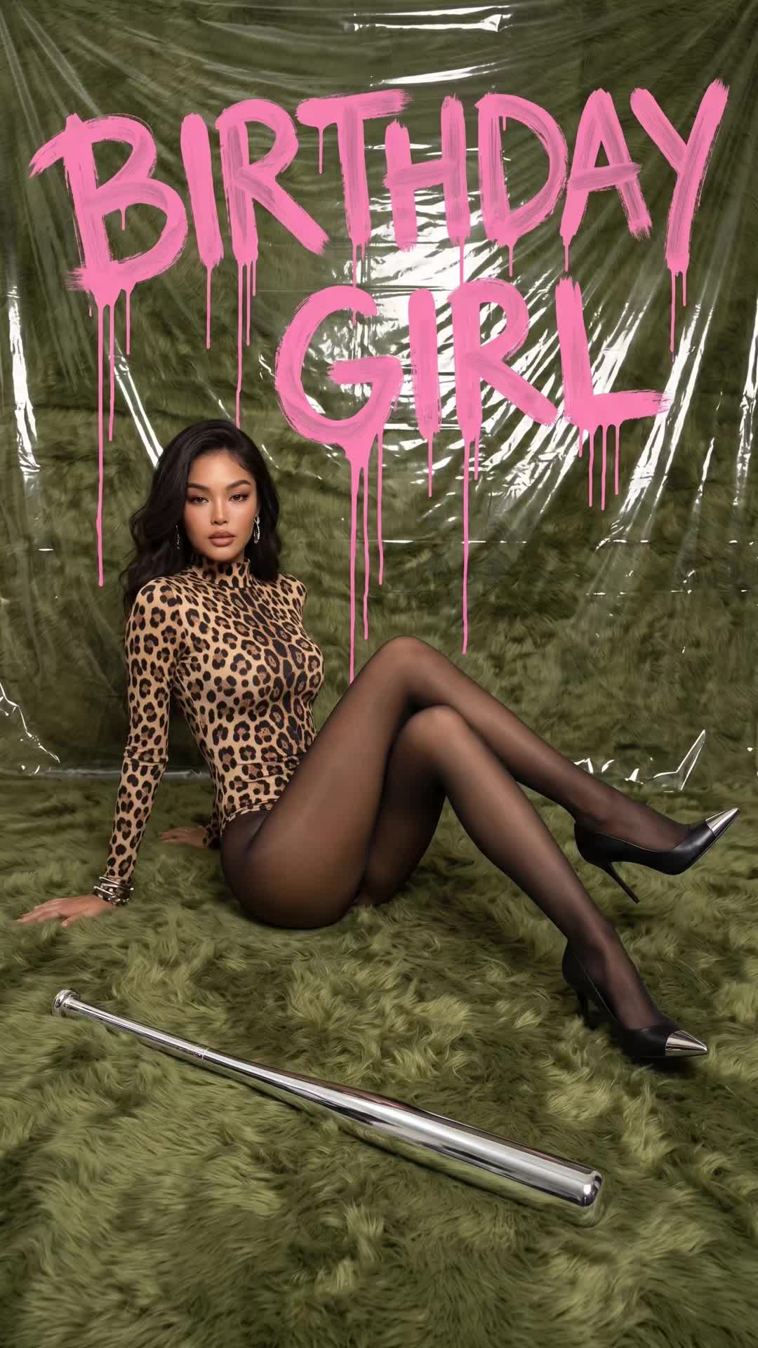Olive Graffiti Sit