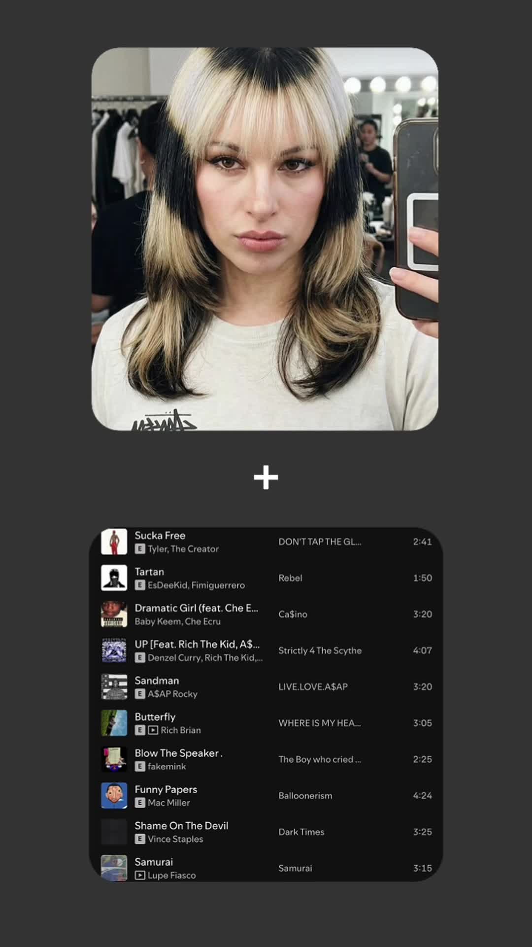 Vanity Plus Playlist