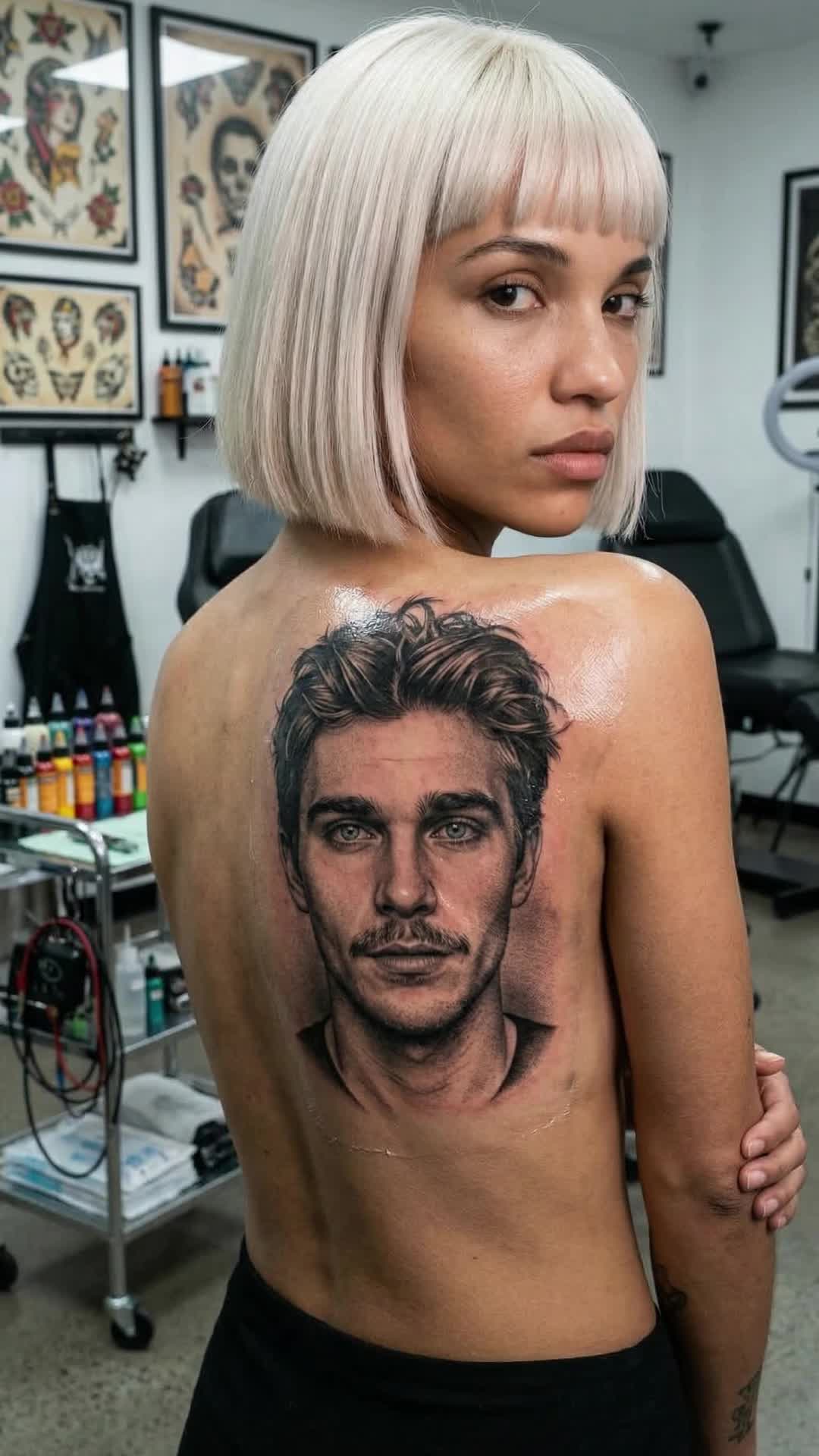 Studio Back Tattoo