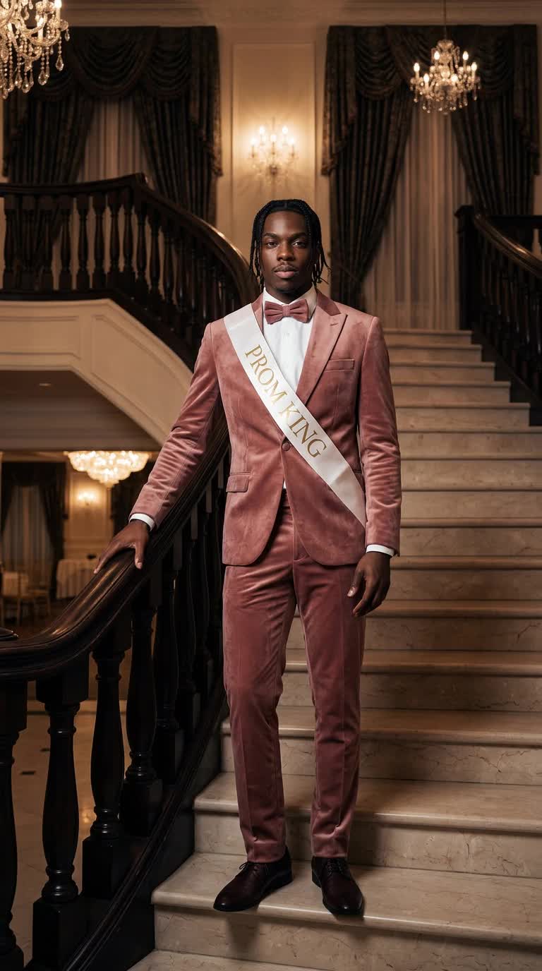 Dusty Rose Prom King