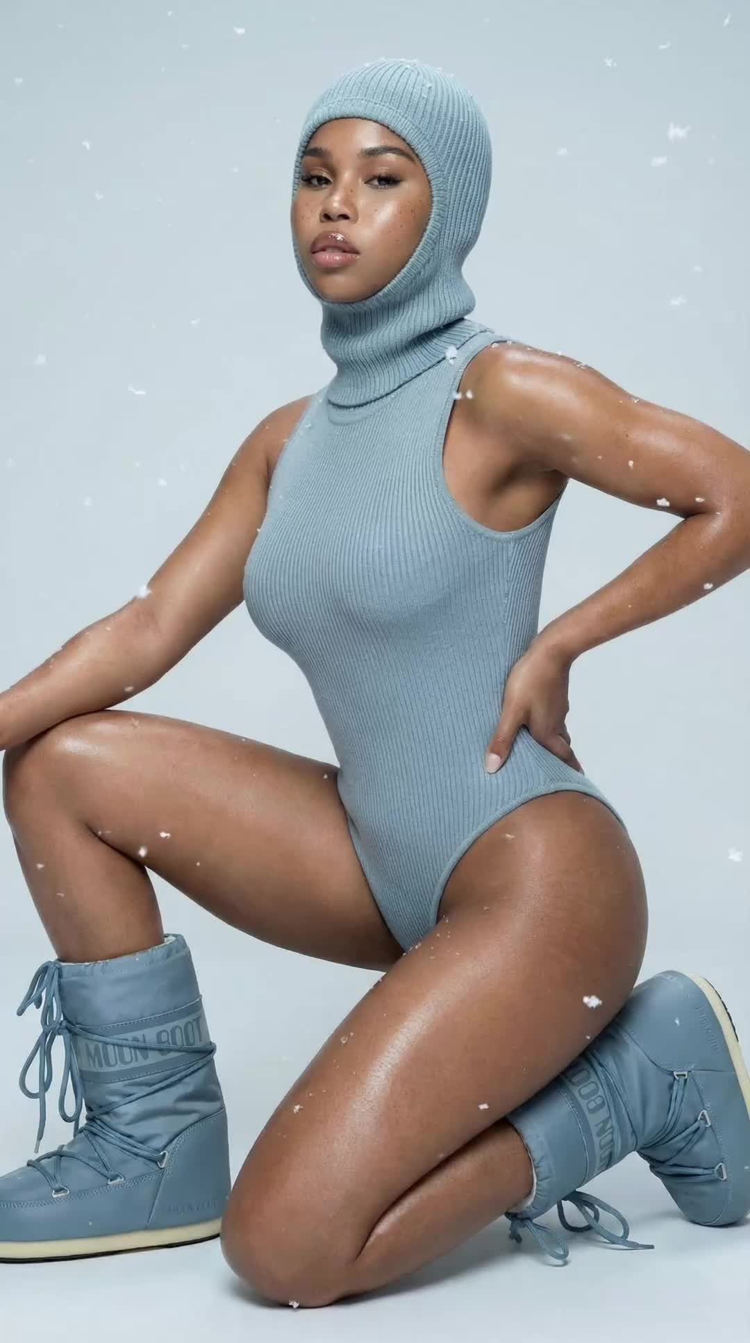 Icy Knit Kneel