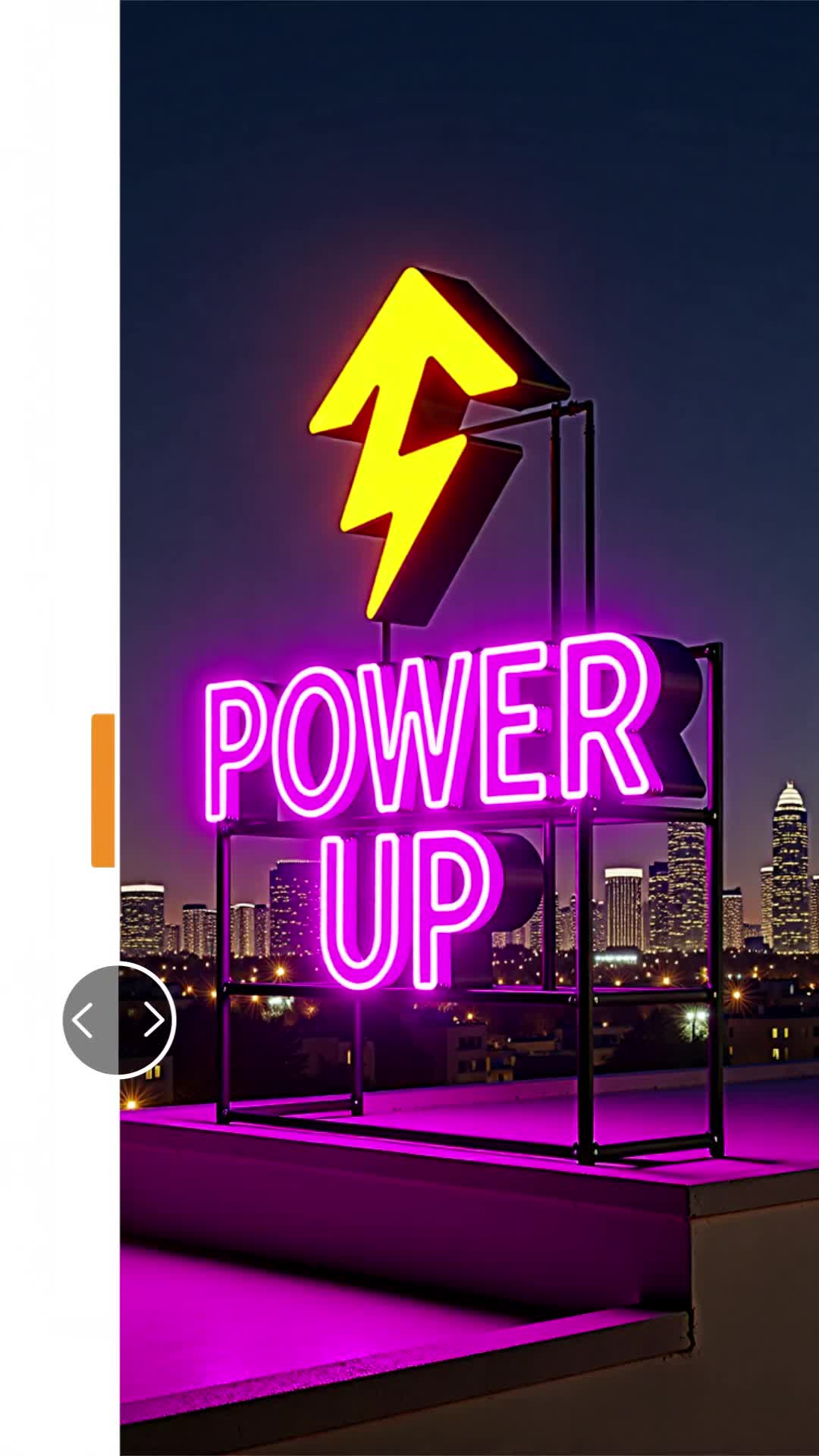 Rooftop Power-Up Neon