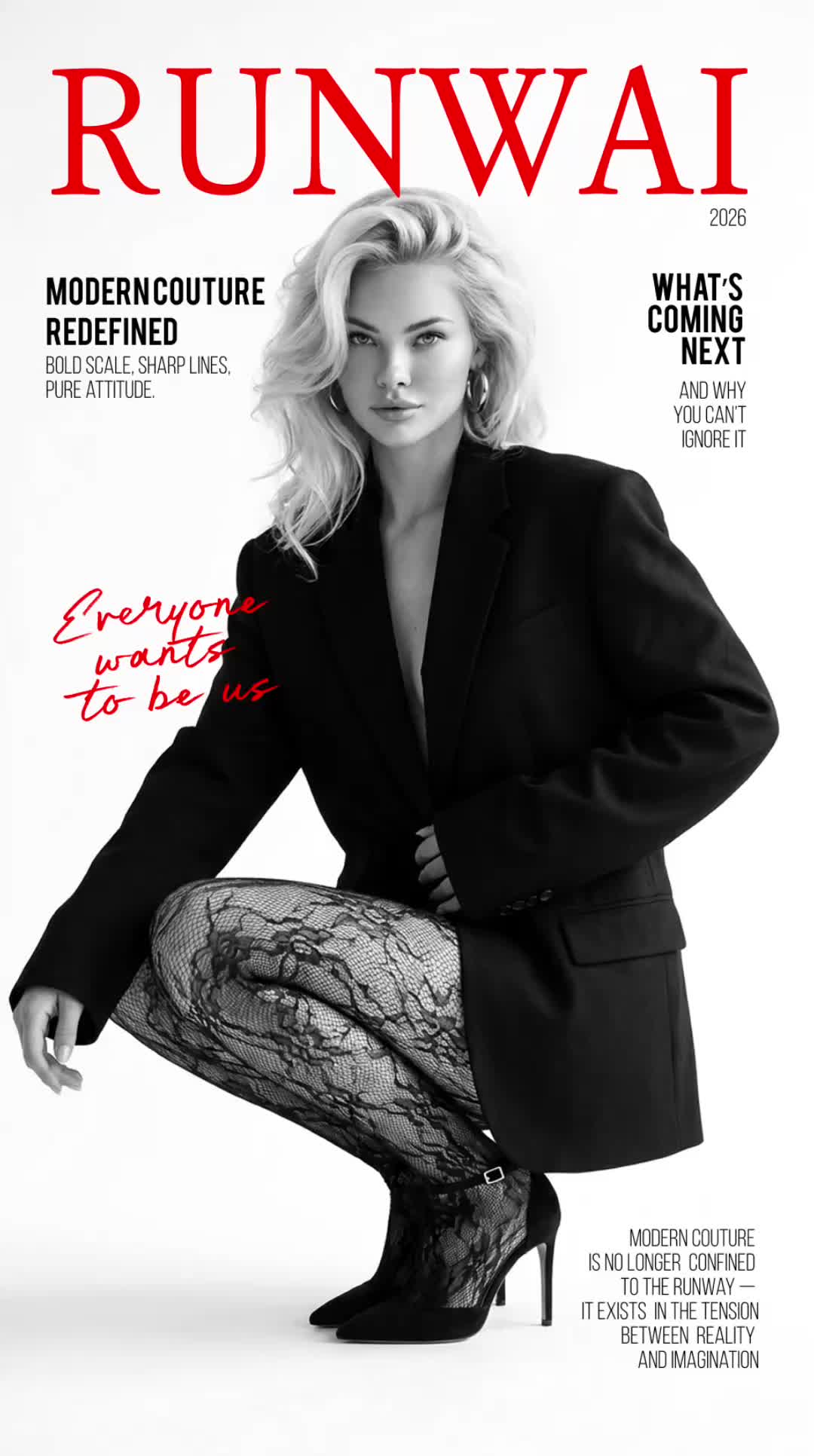 Runway Crouch Cover