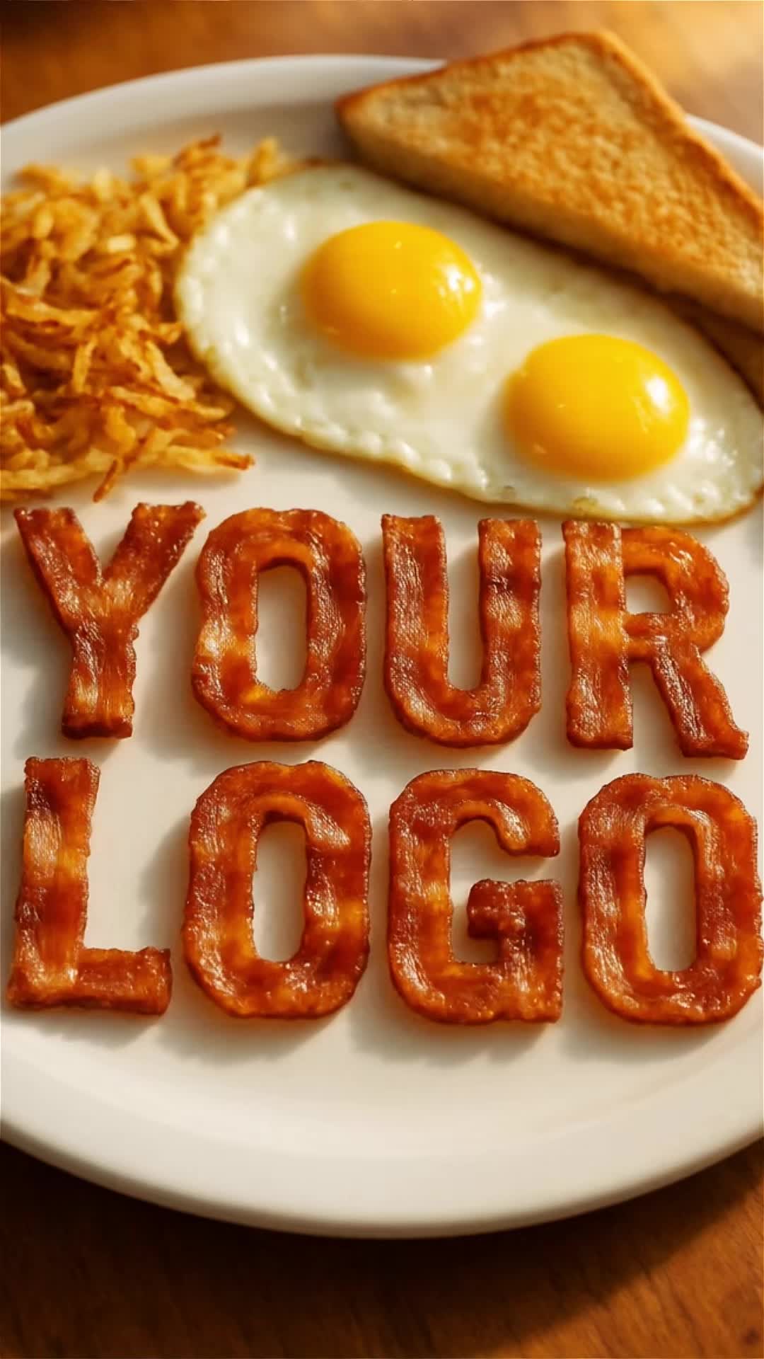 Bacon Letter Breakfast