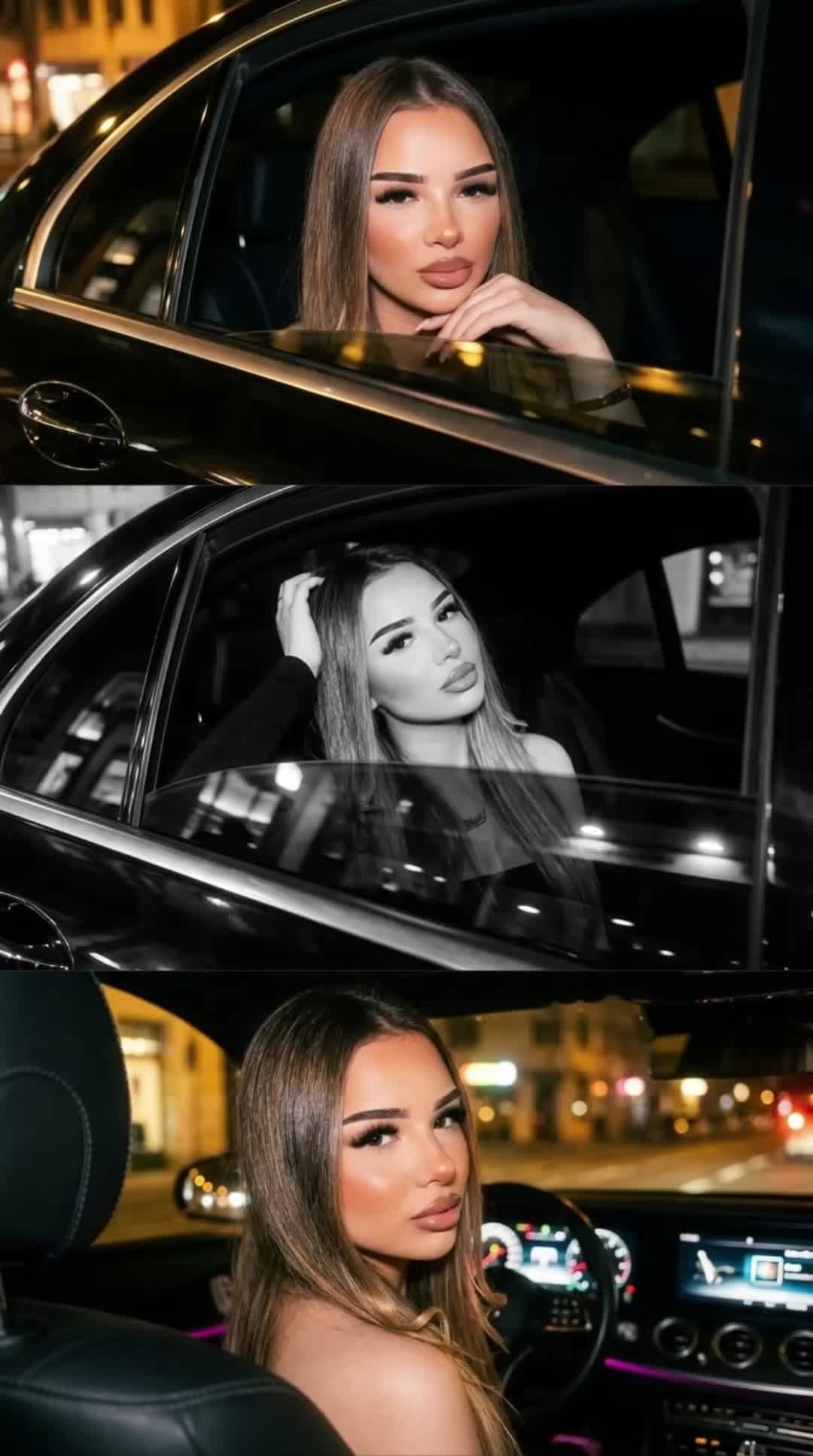 Night Car Triptych