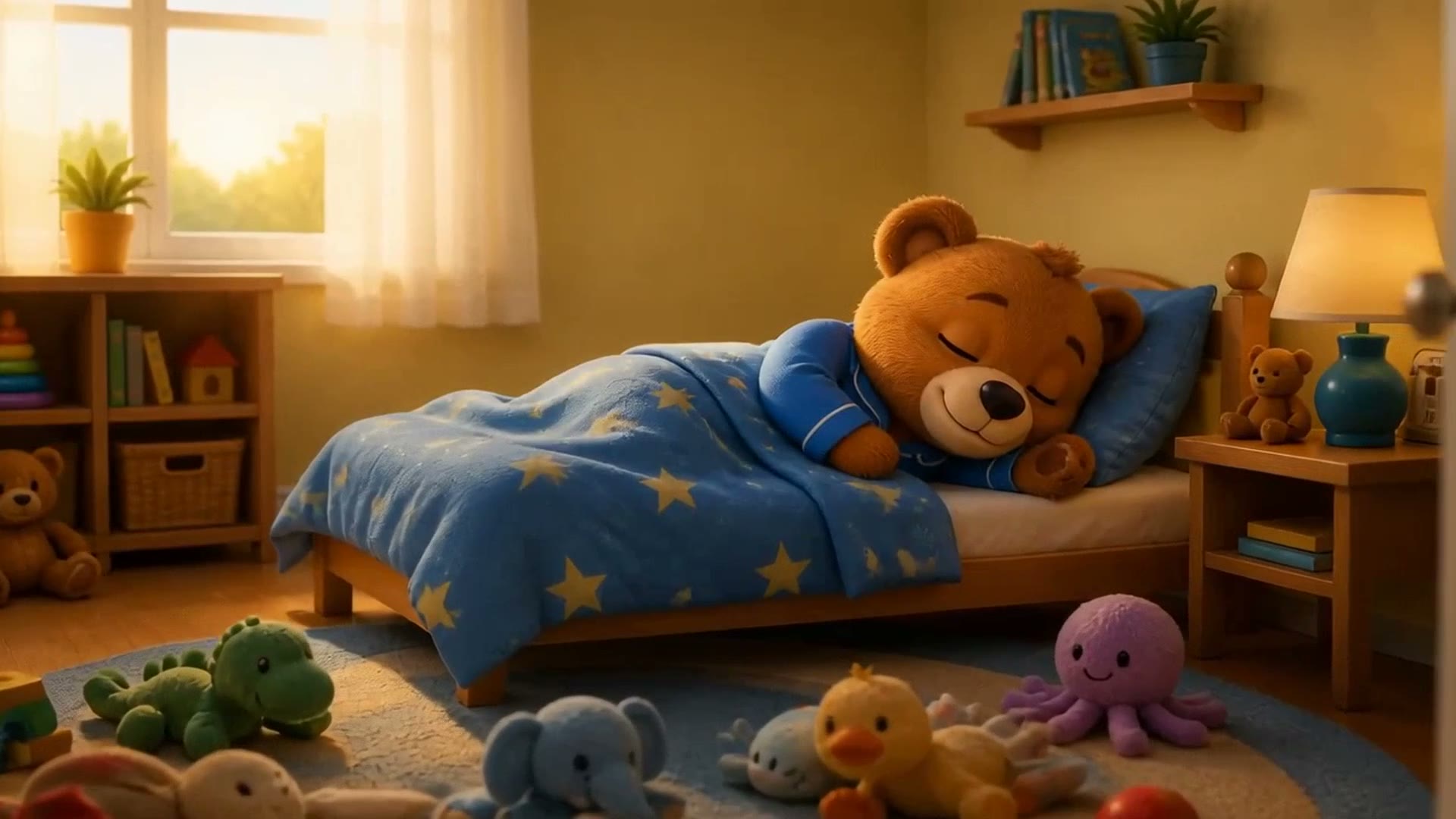 3D Morning Teddy
