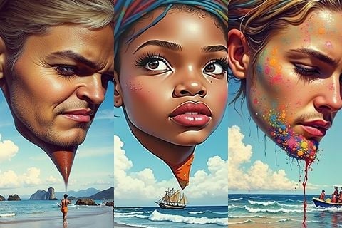 Interpretación precisa del prompt de arte IA
