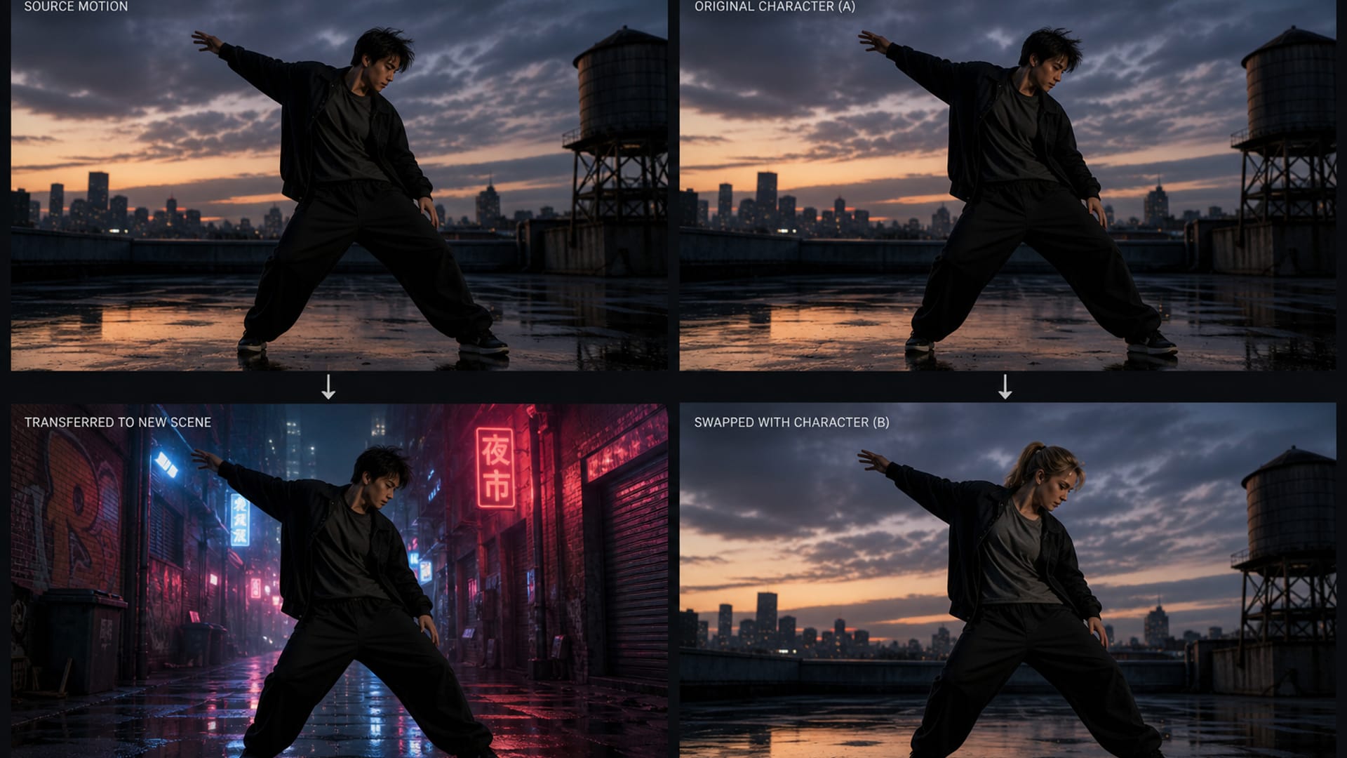 This is not motion transfer, and the difference matters
