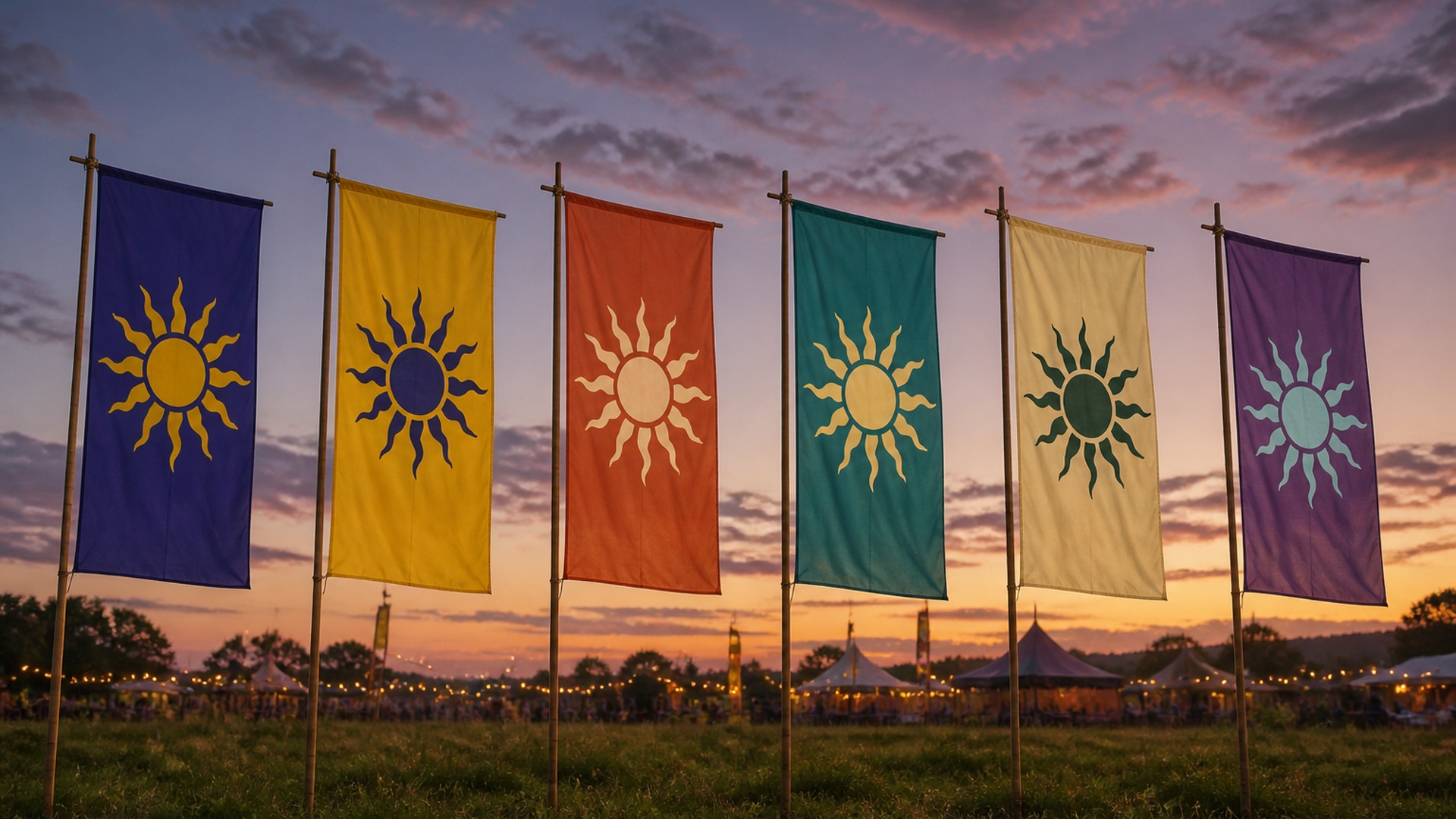 Festival Fields and Wayfinding Cloth