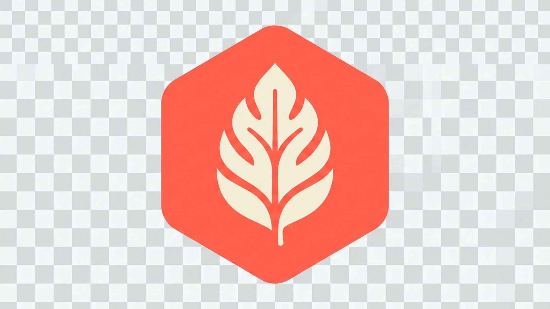 Transparent logo, not a white rectangle.