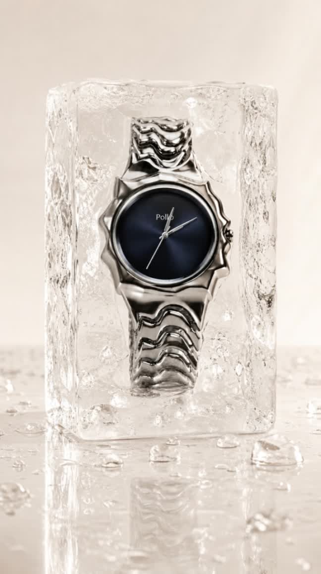 Frozen Steel Watch